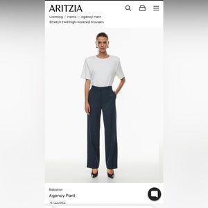 Babaton Command Pant Dark Night Navy